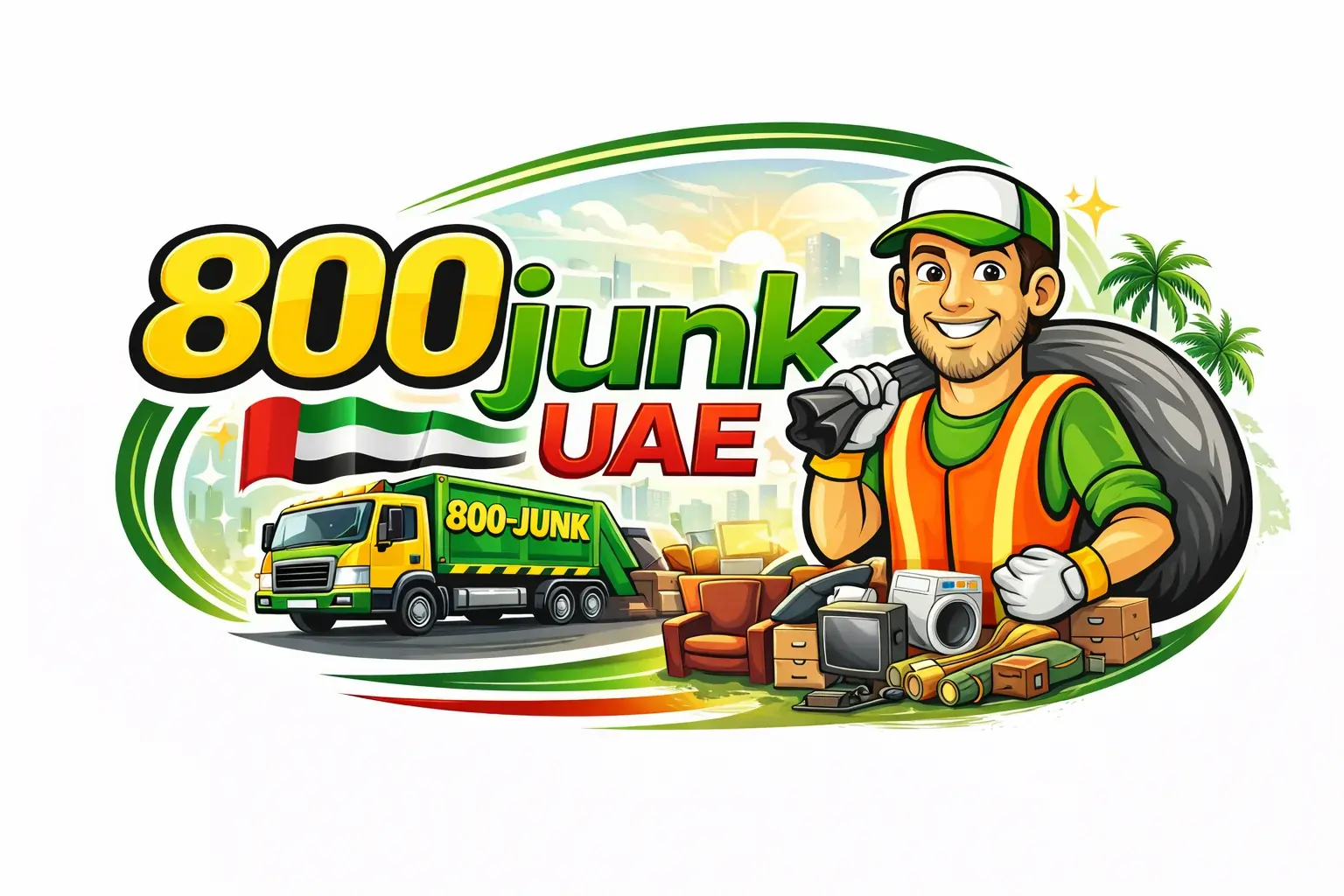 800 Junk UAE Logo