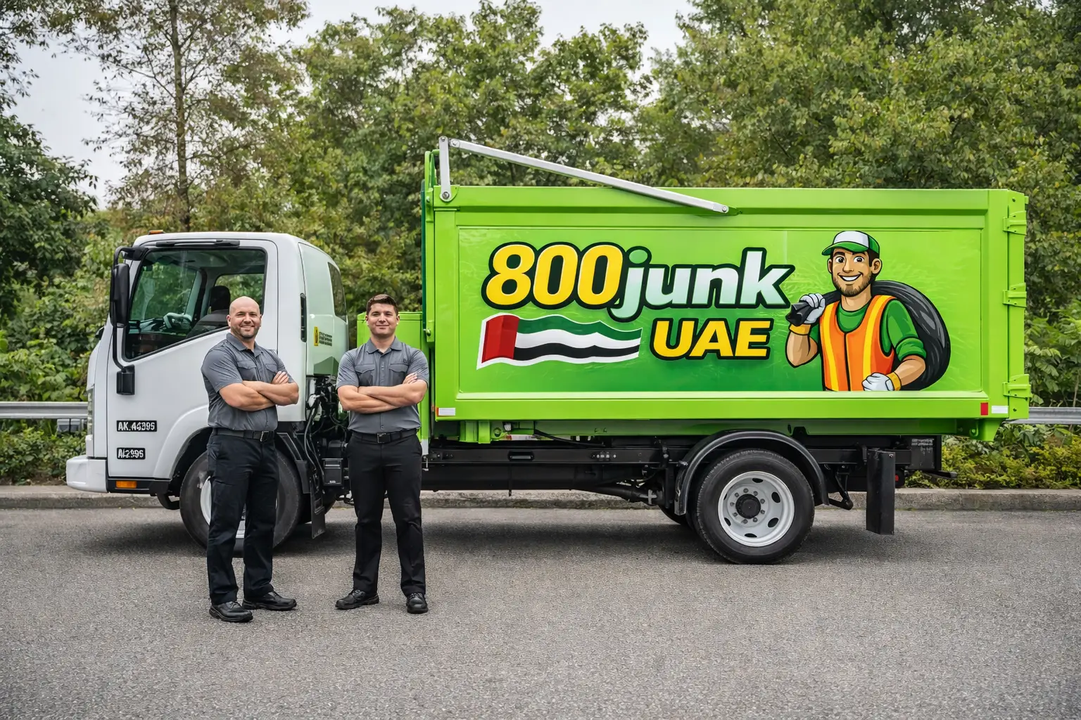 Junk removal trucks UAE